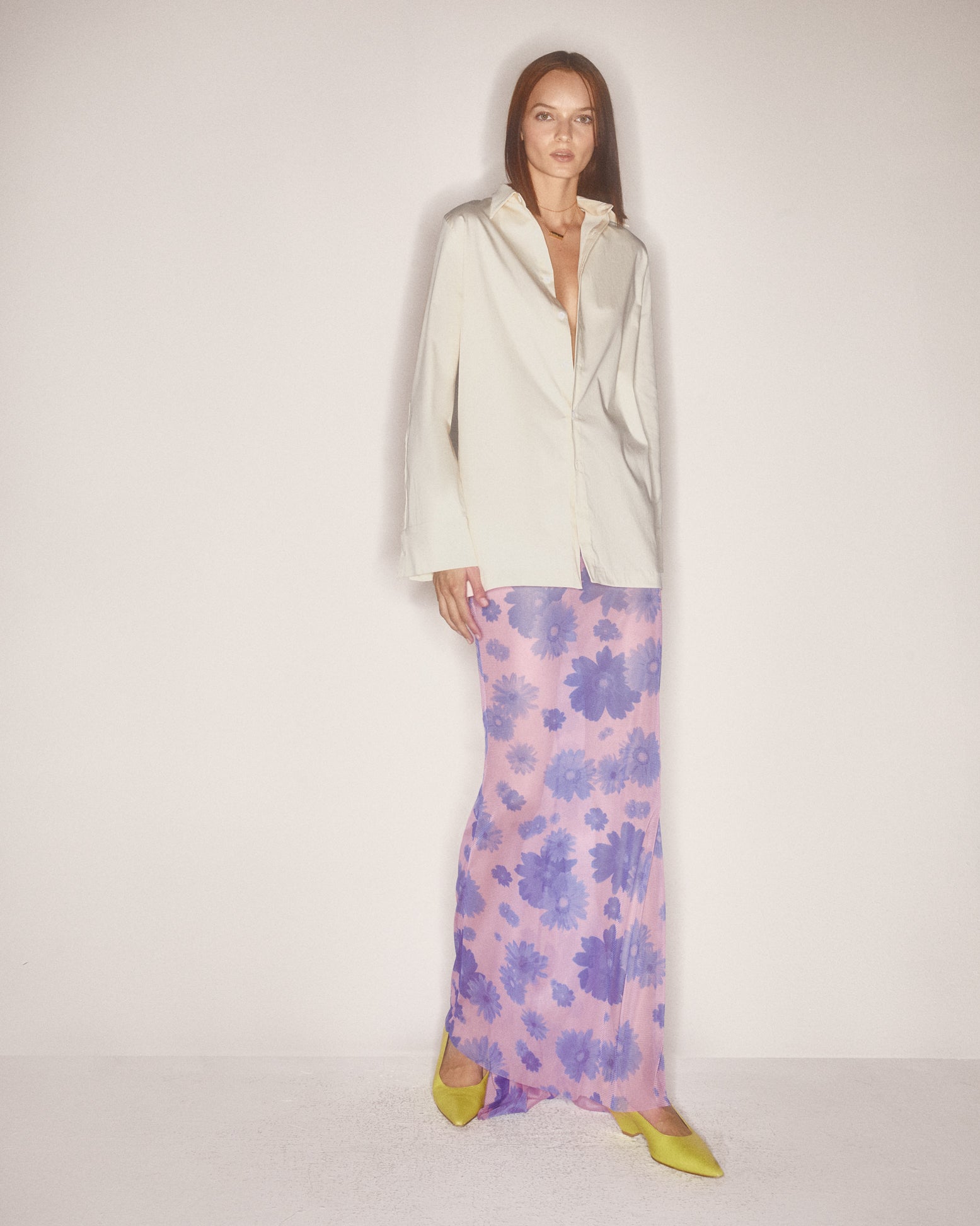 SALLY FLORAL MERMAID SKIRT – RONI HELOU