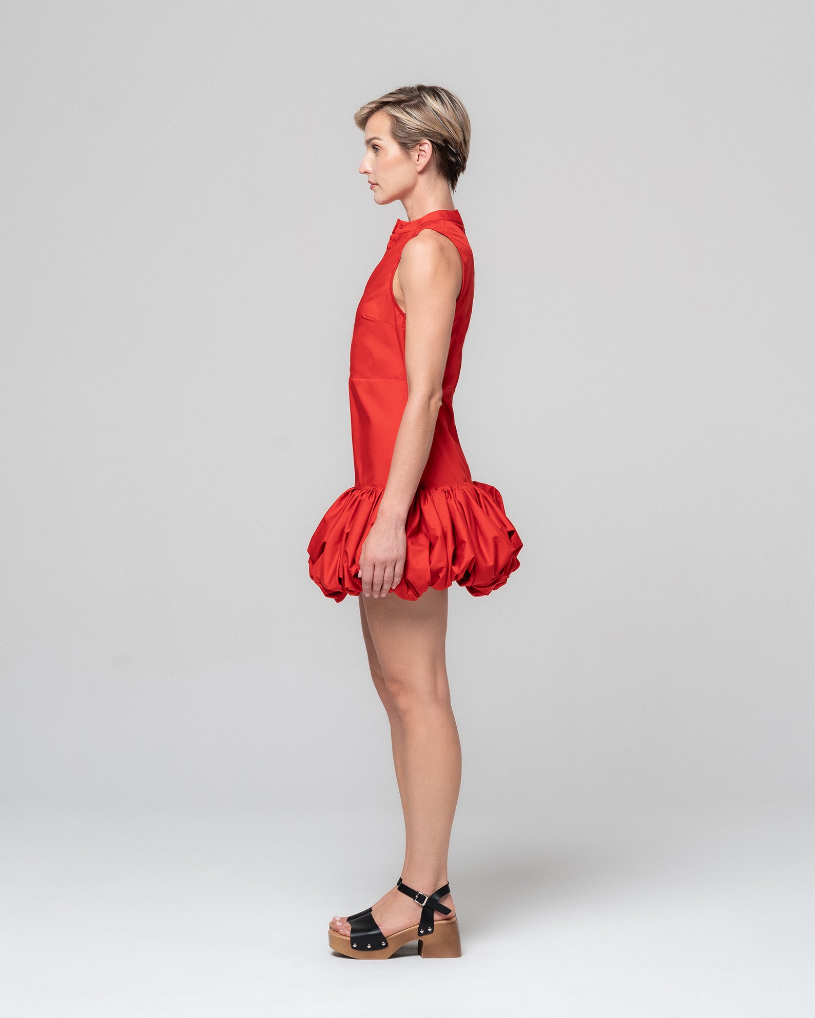 red shirt dress dress STELLA SHIRT DRESS – RONI HELOU
